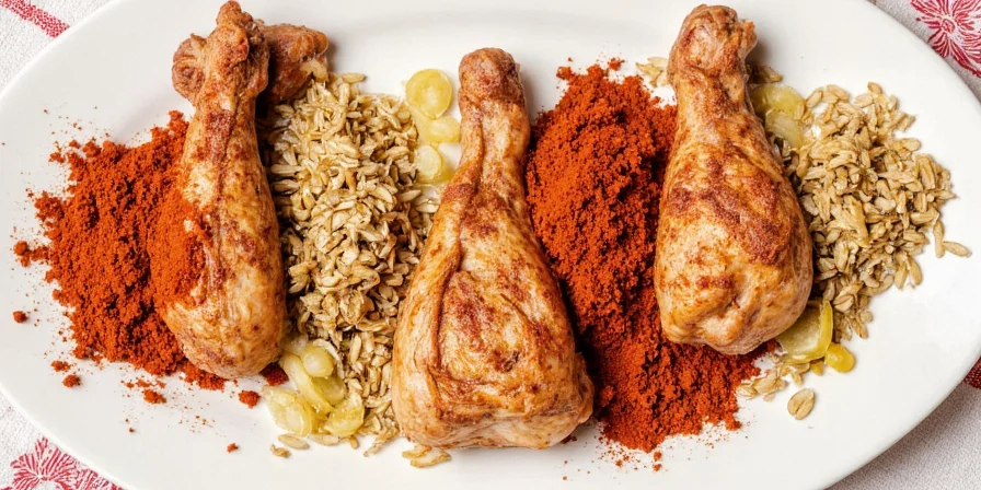 Seasoned grilled chicken breasts