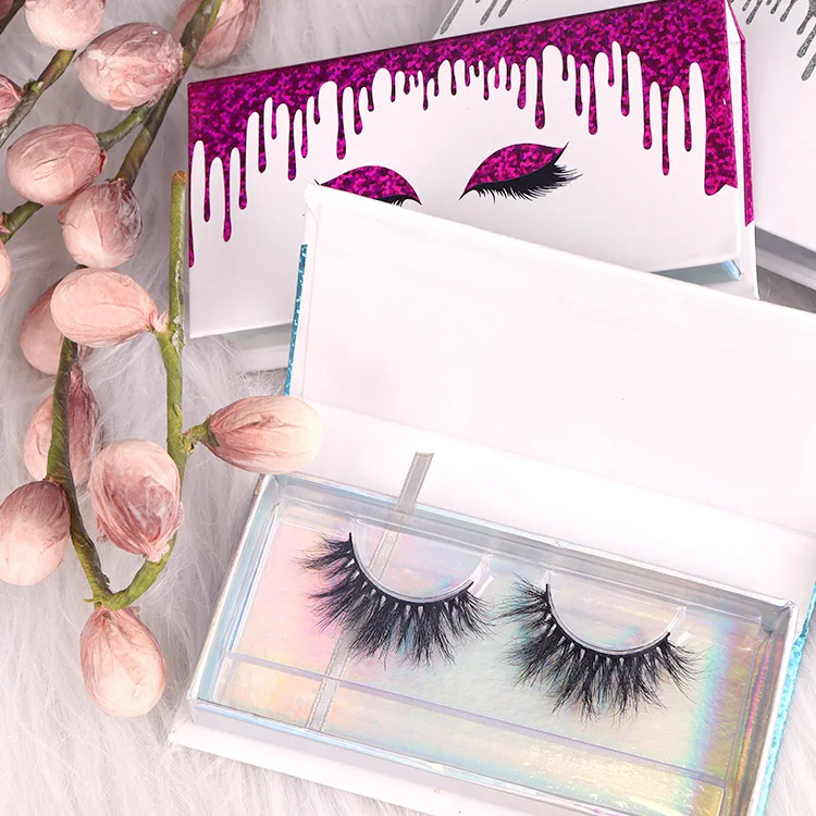 

Wholesale Fluffy 3d 5d Real Mink Eyelash Individual Faux Bottom Full Strip Mink Lashes Luxury 25mm Mink Eyelashes Vendor