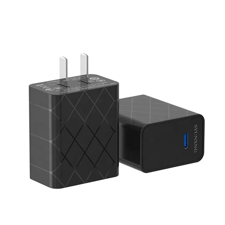 

SYUNXNG 2021 New 18W PD-Type ~ C Wall Charger 3.0 Quick Charging, Black white