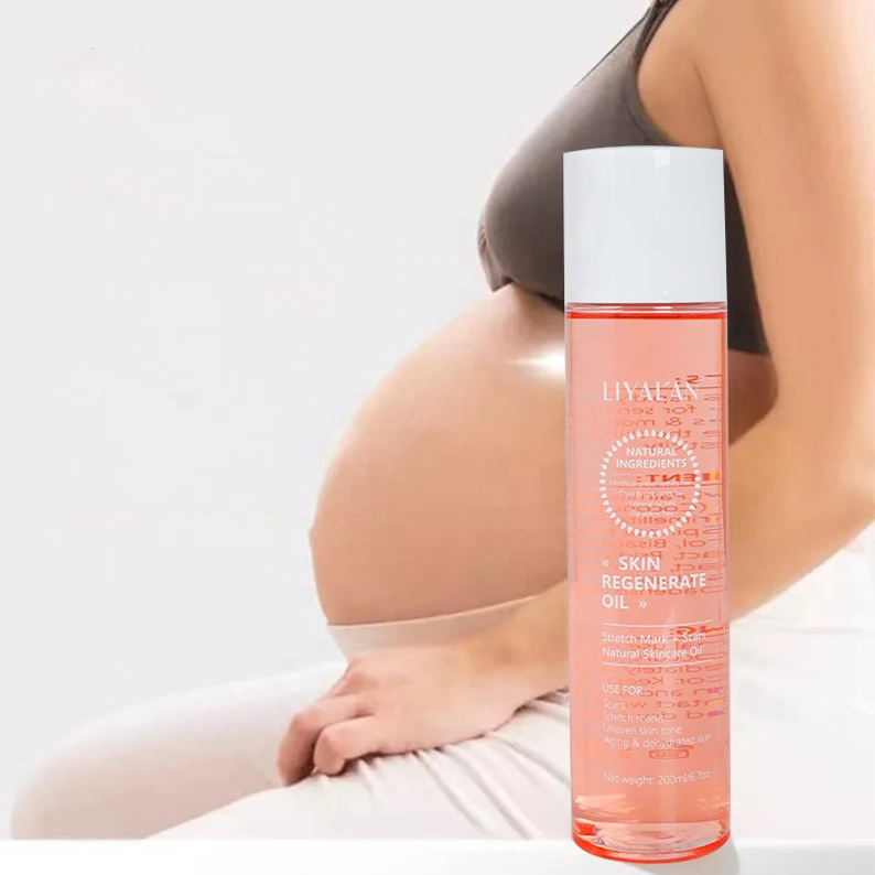 

Hot selling Natural Plant Skincare Firm Soothing Regenerate Body Oil Repair Stretch Mark Removal Oil