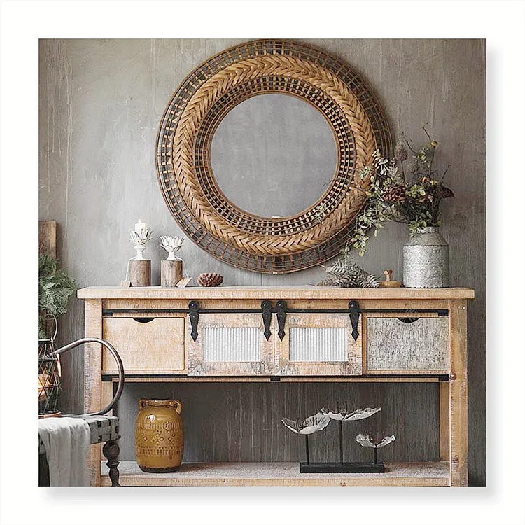 

Country retro bamboo decoration wall decoration designer wall-mounted decor