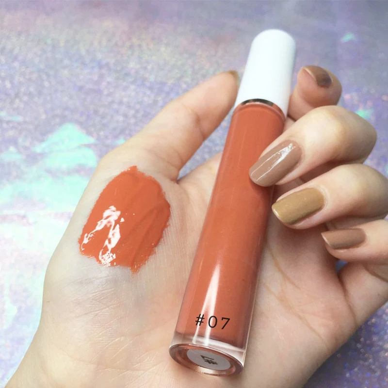 

OEM cosmetics women lipstick makeup custom logo lip gloss