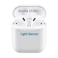 

New Smart Light Sensor Tap Control Airoha 1536u H1 Wireless earphone 1:1 I800 I500 I600 I12 I30 Rename TWS Earbuds for Airpods 2