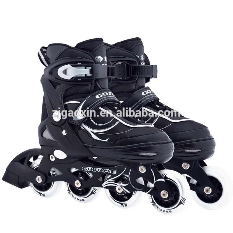 

GOSOME inline speed skates detachable and cheap kids roller skates, Grey