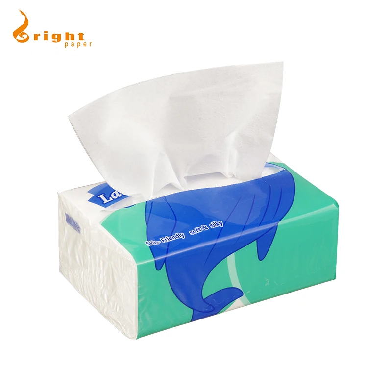 

Skin Care High Quality Facial Tissue 3 Ply White Layer Sales Tissue Paper, Customized color