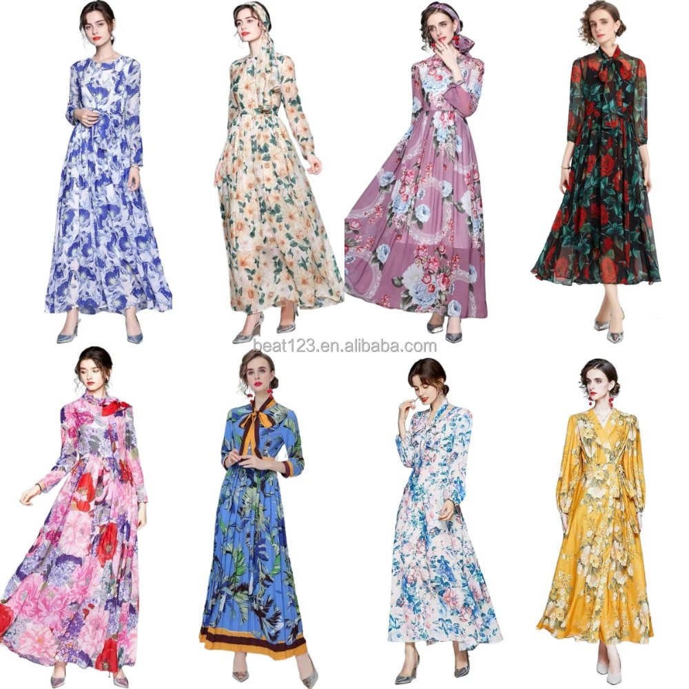 

Hot Selling Women Ladies Casual Beach Dress Women's Summer Dresses