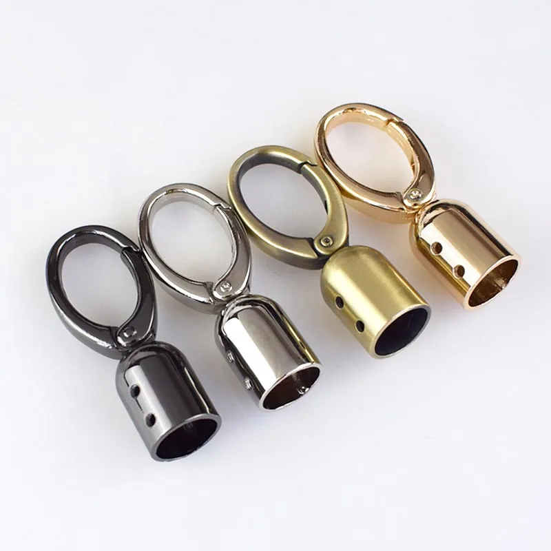 

Deepeel KY524 15x62mm Handbag Hardware Accessories Bag Hanger Tassel Cords Clasp Strap Stopper Buckle Snap Hooks