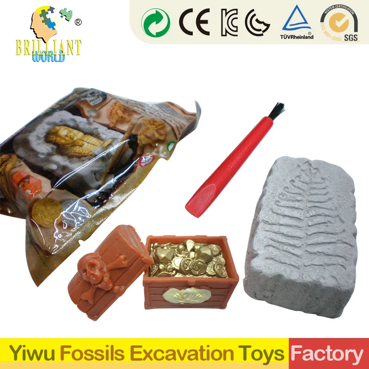 Best Seller Digging Kit DIY Treasure Excavation Fossils Educational Toy for Kids