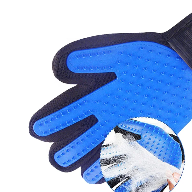 

Amazon Top Eco-Friendly Pet Dog cat Hair Remover Brush Grooming Glove For Animal Hair Shedding Glove, Red,green,blue,purple,aqua blue,pink,black,blue ashes