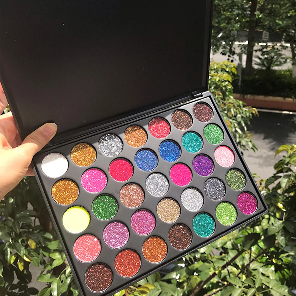 

Private Label High Pigment Waterproof 15 Colors 24 Color Eyeshadow Pan Pressed Matte Shimmer Eyeshadow