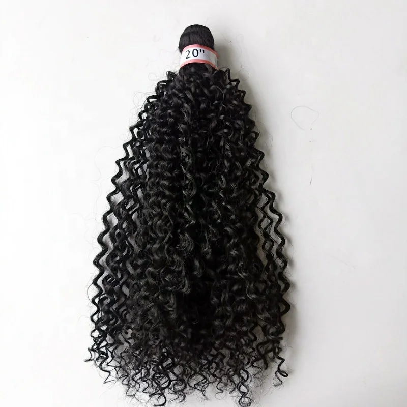 

Black Kinky Curly Hair Extension