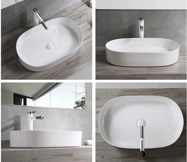 Lavamanos ceramica basin for european bathroom