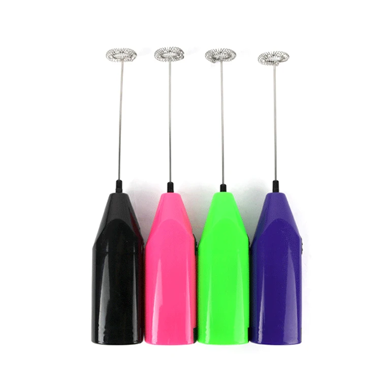 

Mini Size Coffee Egg Whisk Electric Handheld Milk Frother and Electric Hand Mixers for Wholesale, Coffee/pink/purple/green/black
