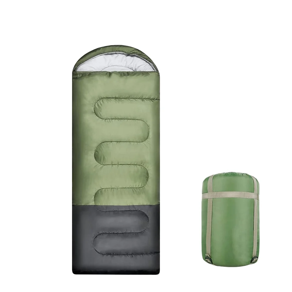 WOQI Hot Selling Customization Portable Envelope Outdoor Sleeping Bag for Camping Hiking