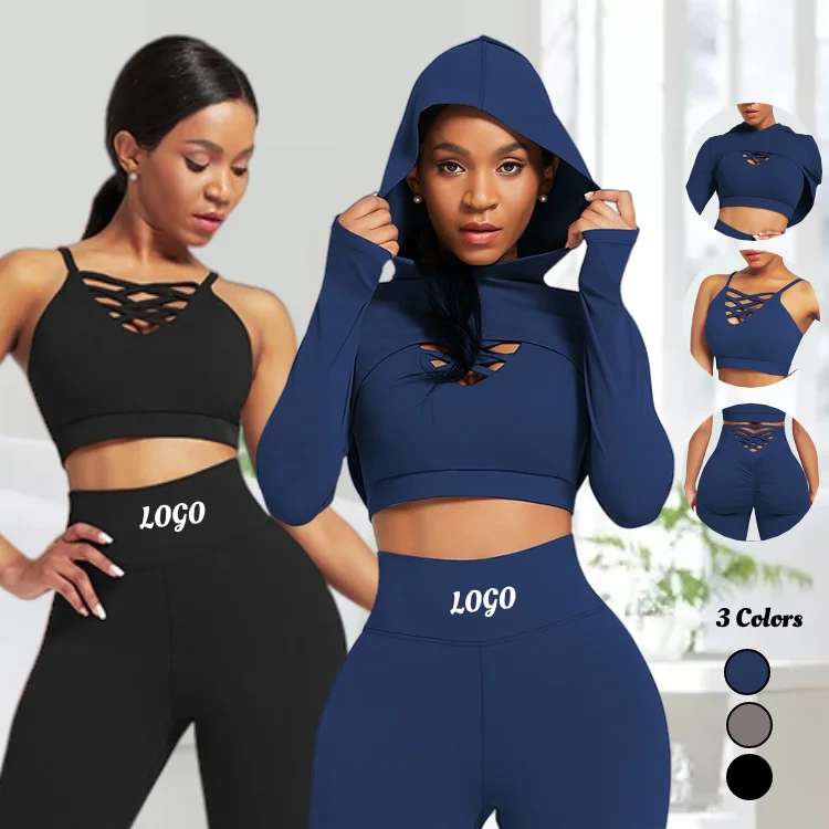 

Fashion Yoga Set Breathable Moisture Wicking Sportswear Womens Workout Set Sport Clothes Gym Wear Sports Shorts Workout Clothing