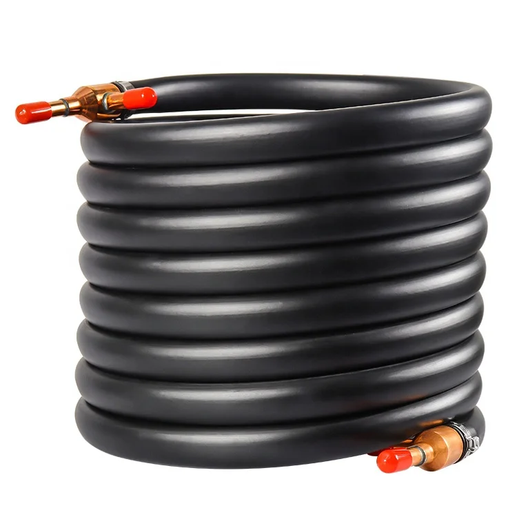Homebrewtube Coil Copper Counterflow Heat Exchanger Wort Chiller For