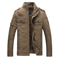 

100% cotton large size tooling jacket for men.