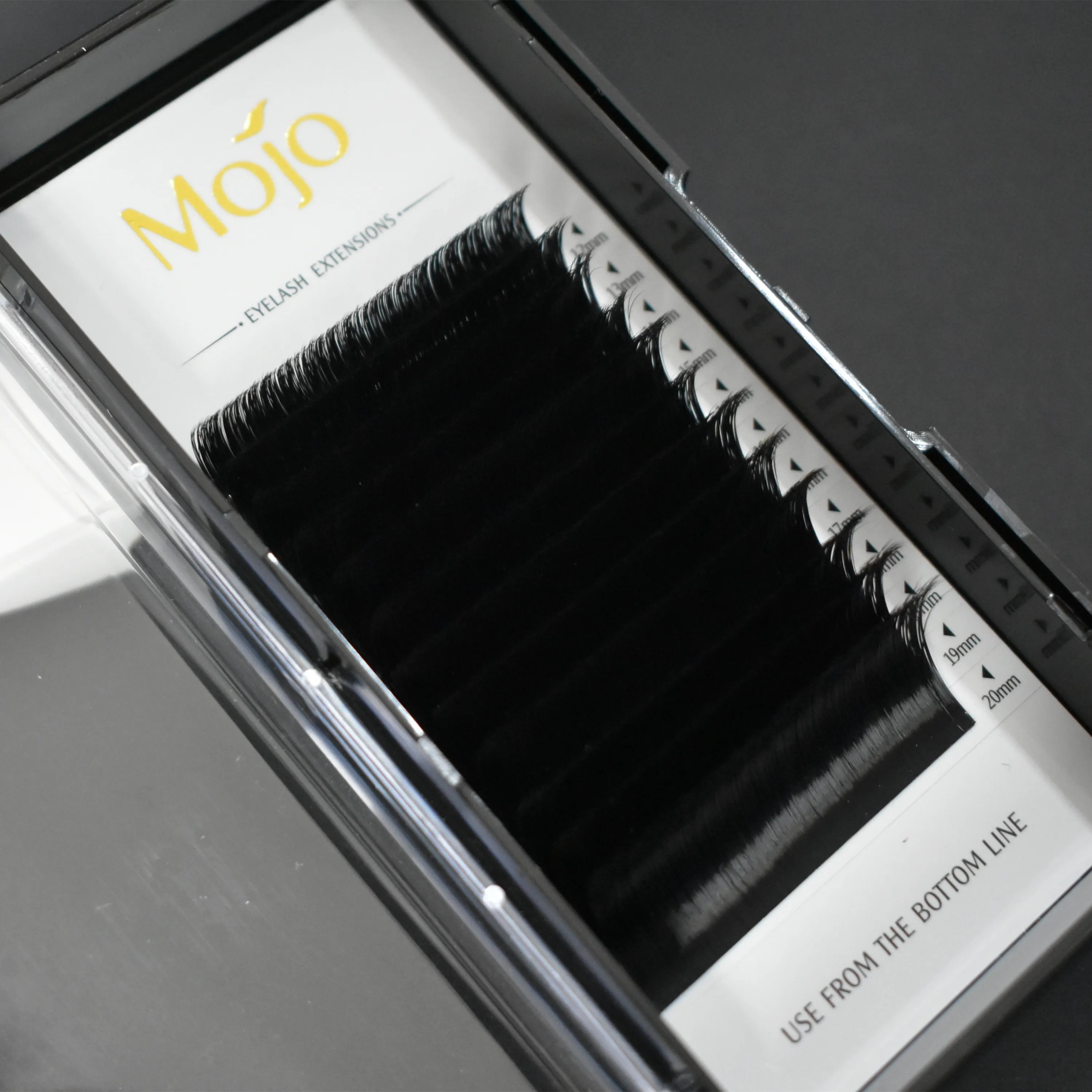 

new easy fanning eyelash double layer eyelash extension, Natural black