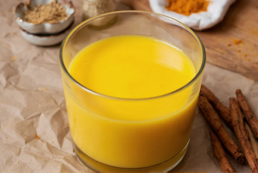 Golden Turmeric Milk: How Black Pepper Increases Absorption by 2000%