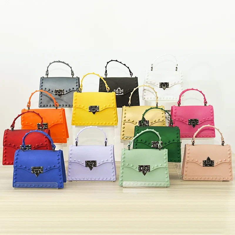 

Fashion matte pvc bags women handbags ladies hand bags crossbody handbags luxury purses and handbags for women, 9 color
