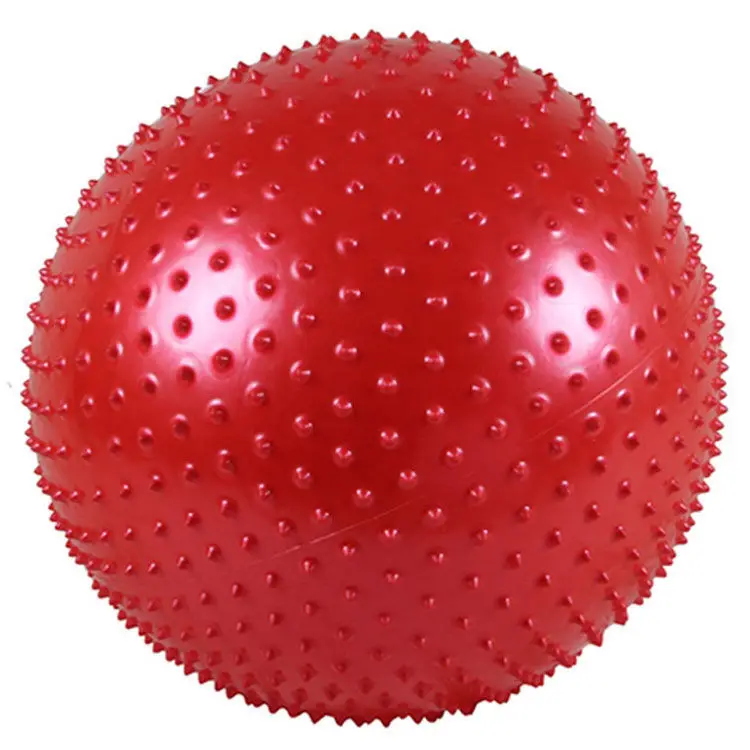 

Home Indoor Gym Fitness Equipment PVC 65CM Yoga Ball with Pump Fitness Massage Ball, Pink/purple/blue/grey/red or custom color