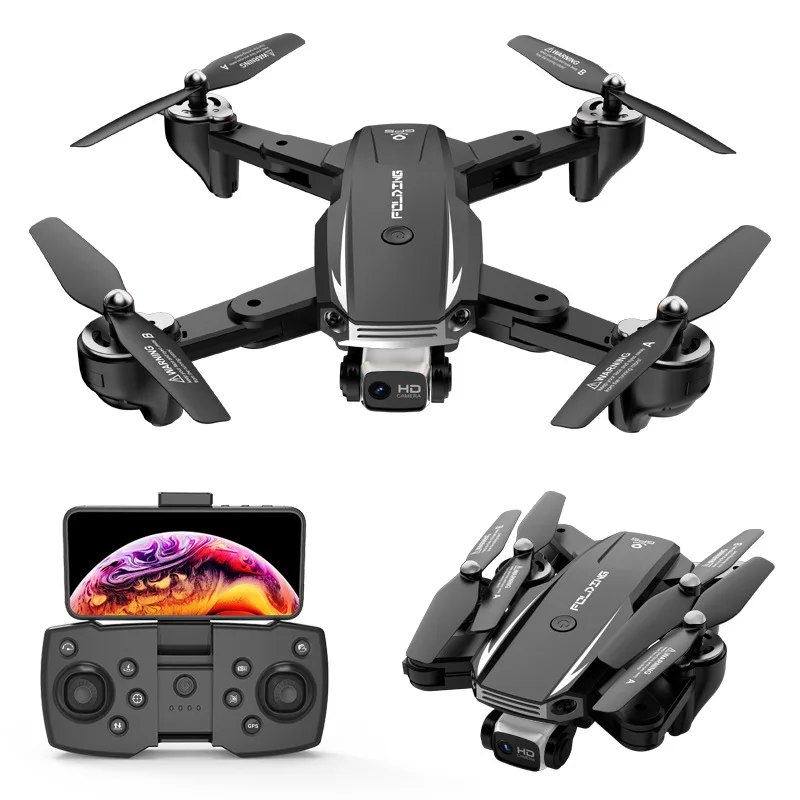 

Four-axis Folding UAV GPS 5G 4K High Definition Aerial Photography 1200m Long Endurance Remote Control Toy Drone For Gifts