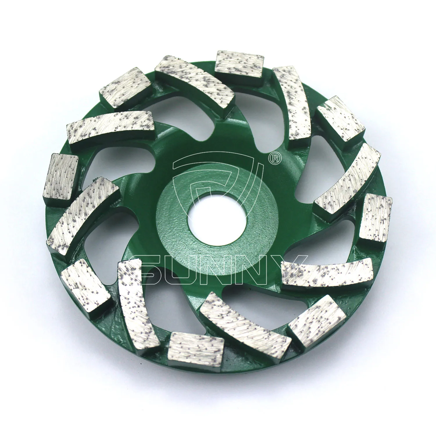 

125mm Abrasive Stone Diamond Turbine Cup Grinding Wheel for Granite Marble Concrete Floor