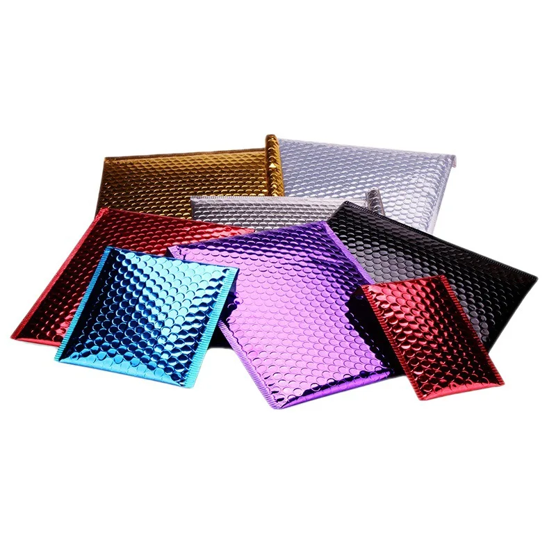 

Wholesale Custom Packaging Plastic Bags Teal Poly Bubble Mailer Envelope Mailing Clothes Packing Bubbled Shipping Bags