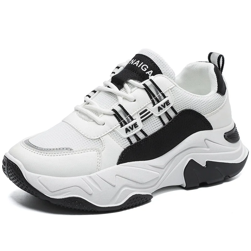 

New Design Wholesale Top Quality Casual Mesh Platform Women's Fashion Sneakers For Lady Women Girl Sport Shoes