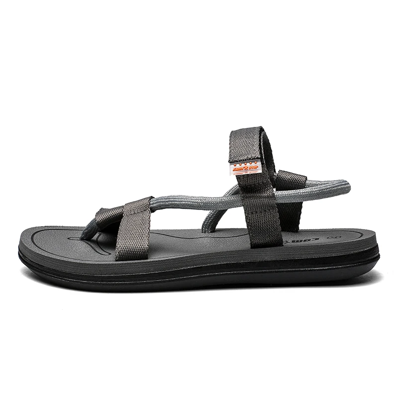 

Fashion Breathable Men's Casual Sandals, Grey/drown/black