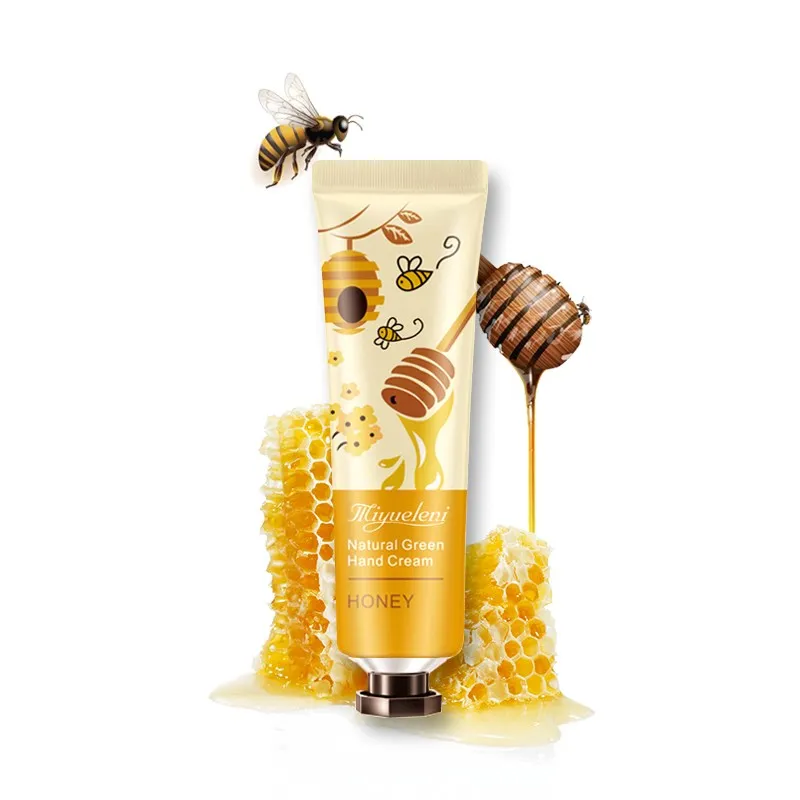 

Travelling Plant Extract Fragrance Nourishing Whitening And Cute Anti-Aging moisturizing Honey Hand Cream 30ml
