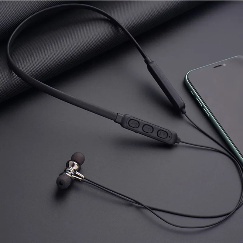 

Headphones Wireless Magnetic metal suctio in-Ear earphone hadphone wireless neckband earphone