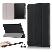 

tablet cover case for lenovo Tab M10 TB-X605F TB-X605L TB-X505F TB-X505L Tri-fold bracket flip