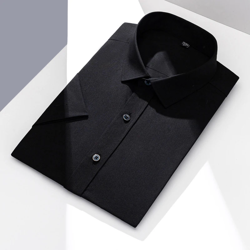 

Formal shirt for man Suitable for business situations breathable and elastic solid color