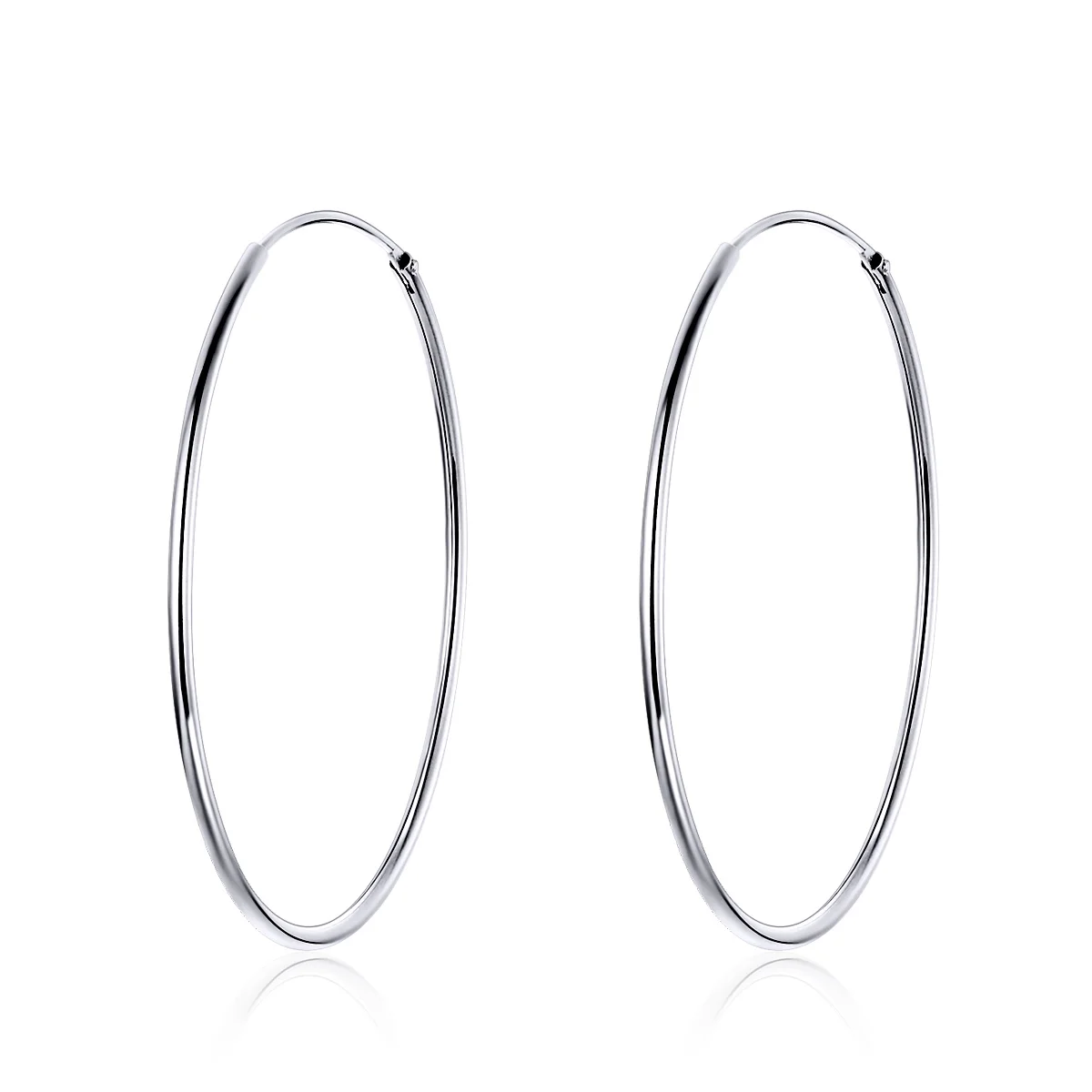 

Fashion Big Circle Hoop Dangle Earrings for Women Silver Jewelry