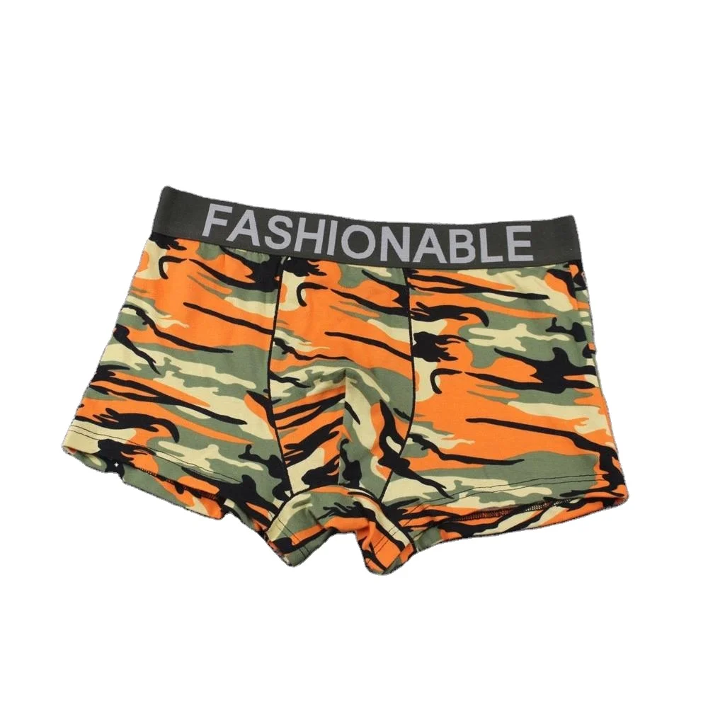 

Camouflage Boxer Men Soft Boxers Underpant Knickers Shorts Sexy Underwear Ropa Interior Hombre Comfortable Mens Underwear Boxers