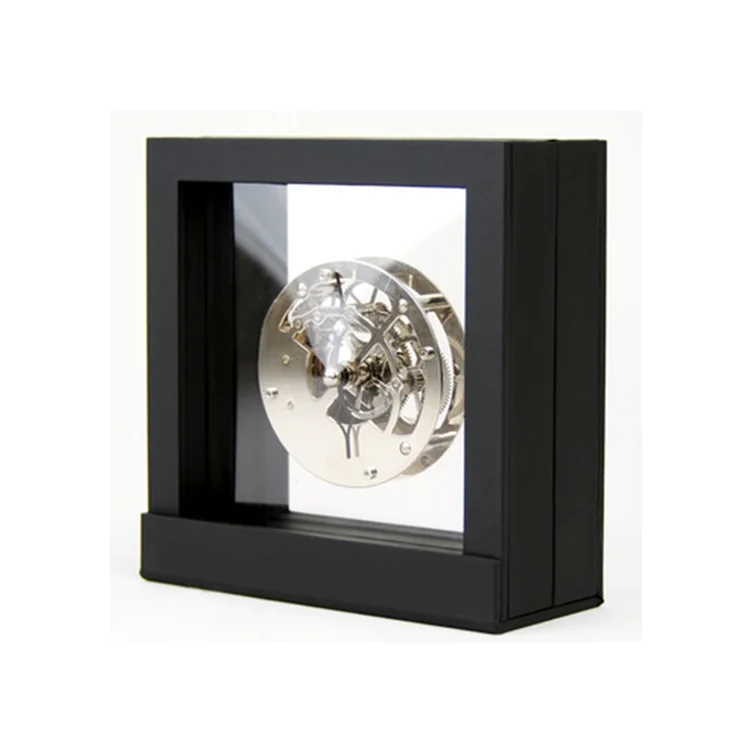 

Original factory patent product jewelry coin 3d floating display frame, Black color