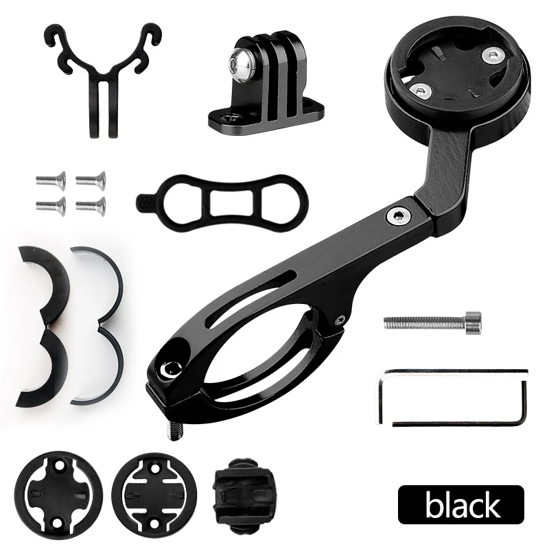 

Outdoor Cycling Colorful Aluminum Extension Support Bike Road Bike GPS Handle Bar Bicycle Computer Mount Holder