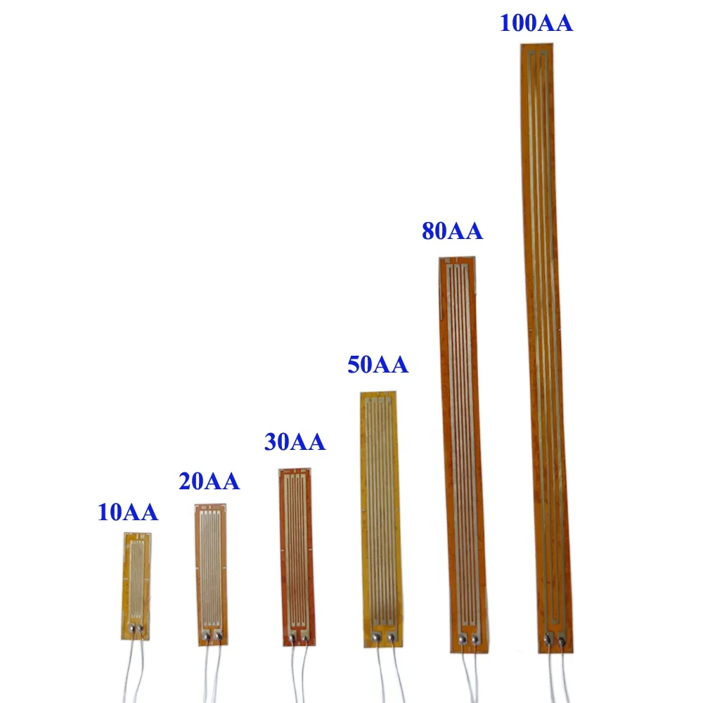 

10AA 20AA 50AA 80AA 100AA linear strain gauge sensor for stress analysis 120ohms 350ohms