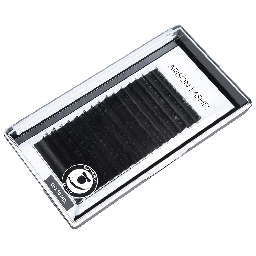 

Factory Supply Classic Mink Lashes Extensions private label silk lash extensions, Deep black