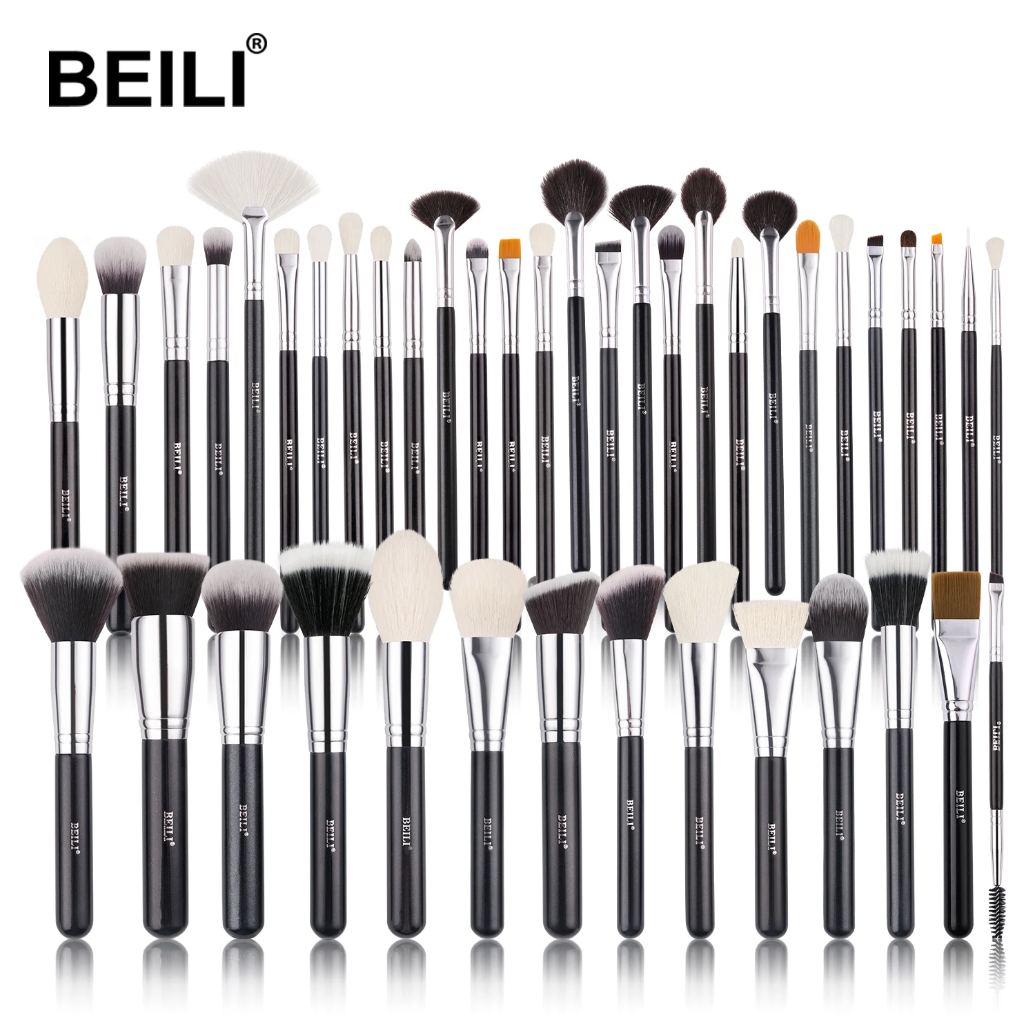 BEILI 2024 Professional Private Label Makeup Starter Makeup Brush Kit Beginner Makeup Tool Set Top Customization