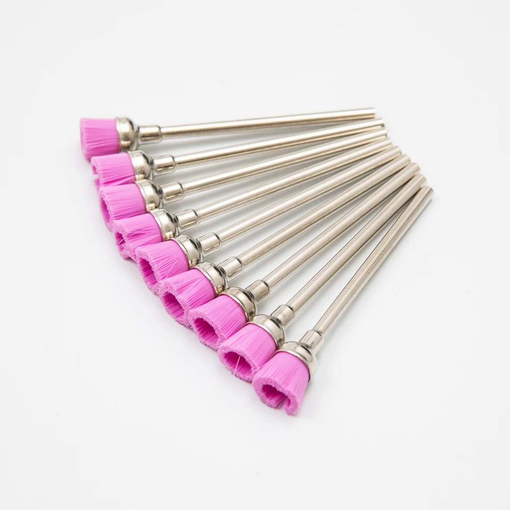 

Professional Bit Dust Brush Nail Art Drill Head  100pcs/bag OEM/ODM, White;pink;yellow;purple;blue;black