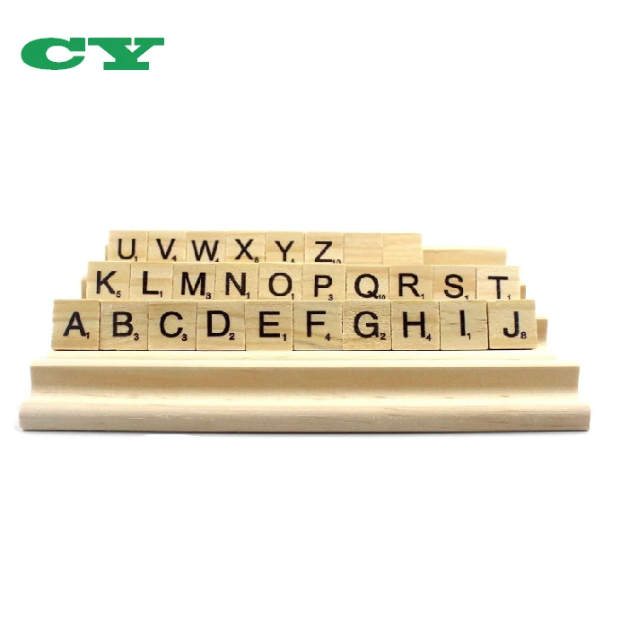 100 Lettres Scrabble Bois Pour Déco Mariage Et DIY - Art Mural Et Jeux - LATRAT