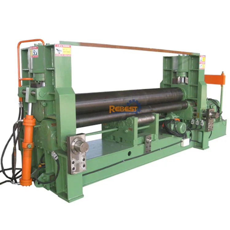 
Universal Upper Roller Hydraulic Three Roller Plate Sheet Rolling Bending Machine W11S-80x3000 