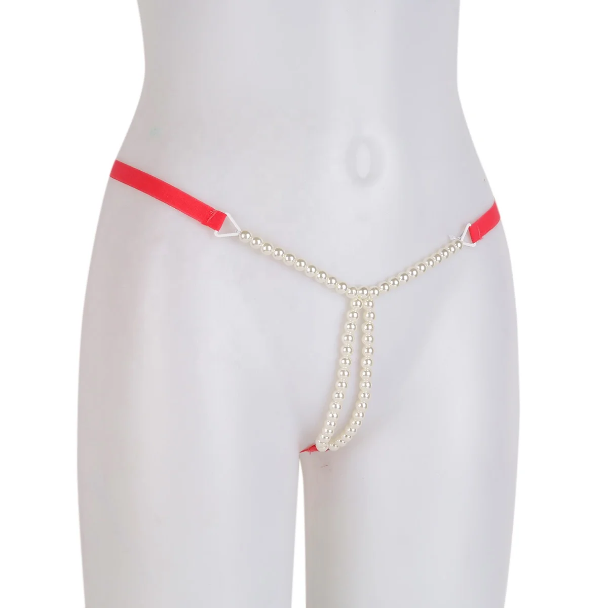 

Wholesale Crotchless Custom Thin Hot Erotic Panties Adult Erotic Women Lingerie Pearls Bikini Massage G-string Thongs Underwear