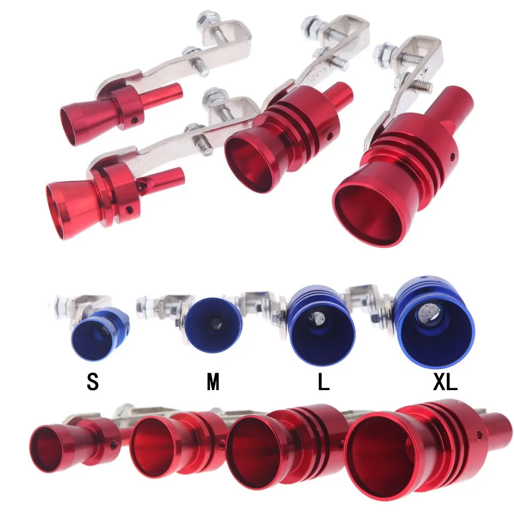 Car Exhaust Pipe Whistle Turbine Refitted Whistle Microphone Sound