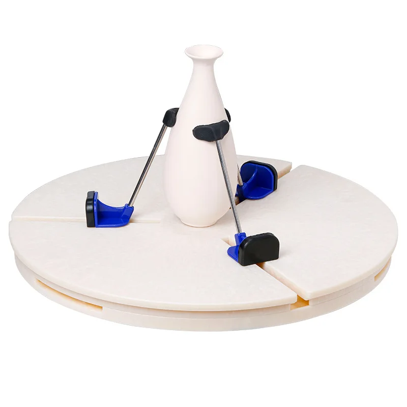 Xinyi Art Triangular Trimming Clip PP Material Pottery Wheel Tools Pottery Grip for 25-35cm Turntable