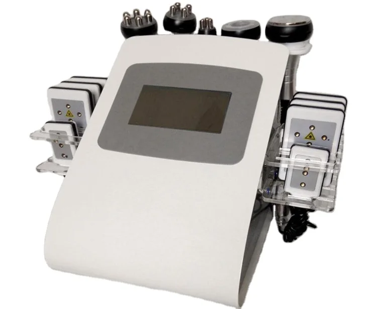 

2021 Newest 6 In 1 Cavitation Ultrasound RF Lipo Laser Body Slimming Beauty Machine On Sale