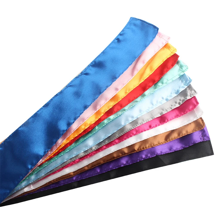 Wholesale Custom Designer Edge Wrap Set Silk Satin Hair Wrap With Logo