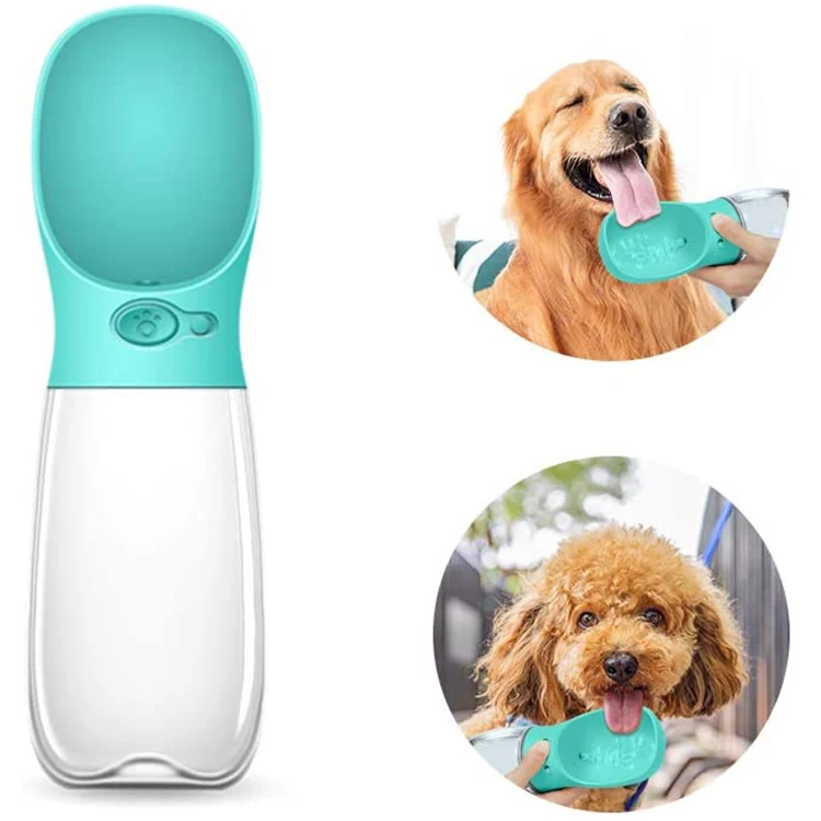 

Portable Pet Dog Water Bottle For Small Large Dogs Travel Puppy Cat Drinking Bowl Outdoor Pet Water Dispenser 330Ml 550Ml, Customized color